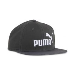 Czapka z płaskim daszkiem z logo logo No. 1 ESS PUMA. Szare czapki męskie Puma, bez wzorów, sportowe. Za 166.99 zł.