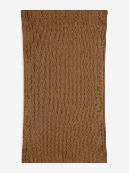 Just Cashmere Kaszmirowy szal-koło "Hutton" w kolorze jasnobrązowym - 65 x 50 cm rozmiar: onesize. Brązowe szaliki i kominy damskie Just Cashmere, bez wzorów, z kaszmiru. Za 304.99 zł.