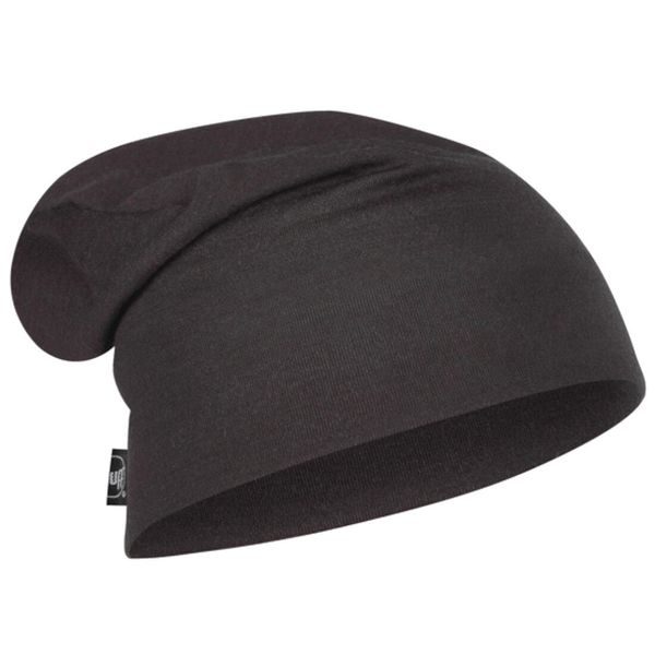 Czapka dla dorosłych Buff Merino Heavyweight Beanie. Czarne czapki męskie Buff, z wełny. Za 119.99 zł.