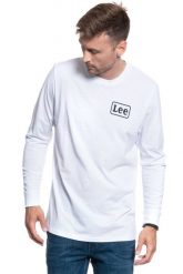 LEE LEE LS MĘSKA BLUZKA Z DŁUGIM RĘKAWEM STRIPE WHITE L61CBC12 112113777. Białe koszulki męskie z długim rękawem Lee, l. W wyprzedaży za 49.99 zł.