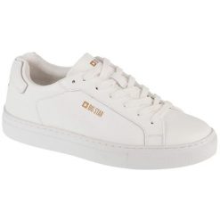 Buty Big Star Sneakers Shoes RR274482 białe. Białe buty sportowe na co dzień damskie bez wzorów, z gumy. Za 371.73 zł.