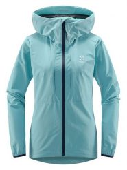 Haglöfs Kurtka narciarska "Discover Touring" w kolorze turkusowym rozmiar: XL. Niebieskie kurtki narciarskie i snowboardowe damskie Haglöfs, xl, bez wzorów, z syntetyku, bez kaptura, narciarskie. Za 533.95 zł.