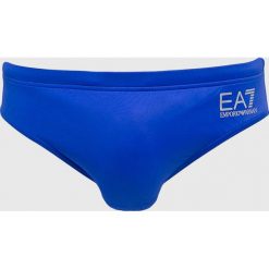 EA7 Emporio Armani - Kąpielówki. Czarne kąpielówki męskie EA7 Emporio Armani, s, bez wzorów, z dzianiny. W wyprzedaży za 139.90 zł.