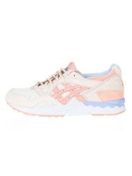 Asics Skórzane buty w kolorze kremowo-jasnoróżowo-błękitnym do biegania rozmiar: 44. Brązowe obuwie do biegania damskie Asics. Za 277.36 zł.