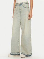 Tommy Jeans Jeansy DW0DW21254 Niebieski Wide Leg. Niebieskie jeansy damskie Tommy Jeans. Za 309.99 zł.
