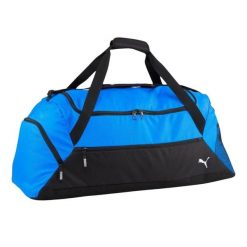 Torba Treningowa Team Goal. Czarne torby męskie na ramię Puma, bez wzorów, z materiału, bez dodatków. Za 271.99 zł.