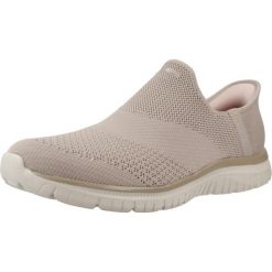 Buty SKECHERS SLIP-INS VIRTUE - SLEEK Jasnobrązowy. Brązowe obuwie trekkingowe damskie Skechers. Za 386.99 zł.