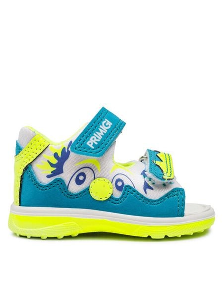 Primigi Sandały 1860822 Zielony. Zielone sandały chłopięce Primigi, z materiału, bez zapięcia. Za 179.99 zł.