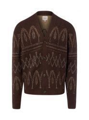 Redefined Rebel sweter - RRWade Mężczyźni brązowy, S. Brązowe swetry męskie Redefined Rebel, m, bez wzorów, bez kołnierzyka. Za 249.95 zł.