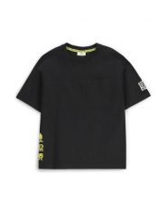 Coccodrillo T-Shirt WC5143206GBJ Czarny Regular Fit. Czarne t-shirty chłopięce COCCODRILLO, bez wzorów, z bawełny, bez ramiączek. Za 29.99 zł.