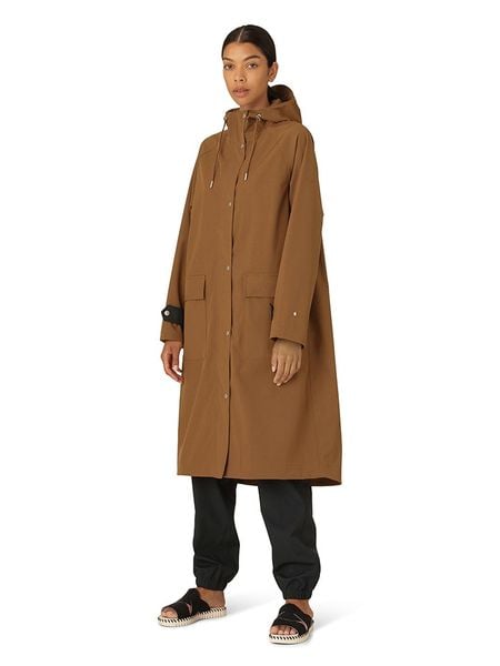 Ilse Jacobsen Płaszcz przeciwdeszczowy w kolorze karmelowym rozmiar: 34. Brązowe kurtki przeciwdeszczowe damskie Ilse Jacobsen, bez wzorów, sportowe. Za 310.38 zł.