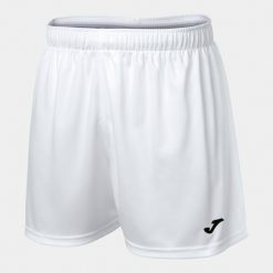 Spodenki do Rugby dla chłopców Joma Myskin Academy. Białe szorty męskie Joma, z materiału, bez kołnierzyka. Za 131.50 zł.