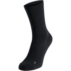 Skarpetki klasyczne Odlo ESSENTIAL Socks crew. Czarne skarpetki męskie Odlo, bez wzorów. Za 59.99 zł.