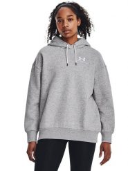 Under Armour Bluza "Icon" w kolorze jasnoszarym rozmiar: L. Szare bluzy z kapturem damskie Under Armour, l. Za 176.08 zł.