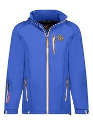 Geographical Norway Kurtka softshellowa "Tabim" w kolorze niebieskim rozmiar: XXL. Niebieskie kurtki outdoor męskie Geographical Norway, xxl, bez wzorów, bez kaptura. Za 180.06 zł.