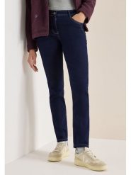 Cecil Dżinsy - Slim fit - w kolorze granatowym rozmiar: W28/L30. Niebieskie jeansy damskie Cecil, z podwyższonym stanem. Za 144.24 zł.