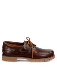 Gant Półbuty Tratton 32631270 Brązowy. Brązowe półbuty męskie Gant, ze skóry, bez zapięcia. Za 899.99 zł.