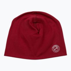 Czapka zimowa Pitbull San Diego Ca Beanie. Czerwone czapki męskie PITBULL, na zimę, bez wzorów, z bawełny, sportowe. Za 52.99 zł.