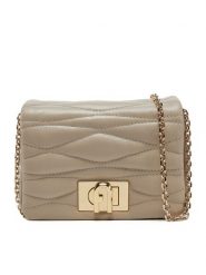 Furla Torebka 1927 Mini Soft WE00735 BX3221 VAN00 Écru. Torebki klasyczne damskie Furla, bez wzorów, ze skóry, wizytowe, bez kołnierzyka, bez ramiączek. Za 859.99 zł.