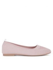 Clara Barson Baleriny WSS21520-02 Różowy. Czerwone baleriny damskie Clara Barson, bez wzorów, z materiału, bez obcasa. Za 69.99 zł.