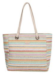 Beagles Shopper bag "Formentera" ze wzorem - 50 x 35 x 16 cm rozmiar: onesize. Shopper bag damskie Beagles, bez wzorów, z materiału, na ramię, bez dodatków. Za 96.14 zł.