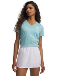 Under Armour Koszulka sportowa w kolorze turkusowym rozmiar: L. Niebieskie bluzki sportowe damskie Under Armour, l, z materiału, bez kołnierzyka, bez ramiączek. Za 69.95 zł.