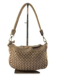 Amara Skórzana torebka "Boris" w kolorze szarobrązowym - 24 x 16 x 7 cm rozmiar: onesize. Brązowe torebki klasyczne damskie Amara, bez wzorów, z materiału, bez dodatków. Za 330.67 zł.