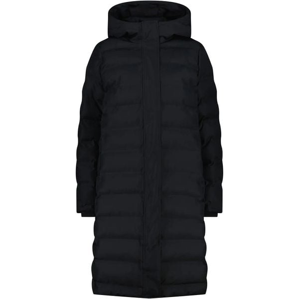 Płaszcz ocieplany damska CMP 35K3676 Coat Fix Hood. Czarne płaszcze damskie CMP, na zimę, m, bez wzorów, z materiału, dla wysokich. Za 567.03 zł.