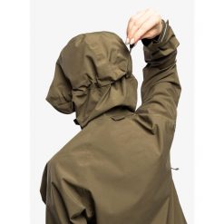 Kurtka przeciwdeszczowa damska Fjallraven HC Hydratic Trail Jacket. Żółte kurtki damskie Fjällräven, l, bez kaptura. Za 953.99 zł.