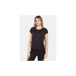 Damska koszulka techniczna Kilpi LIMED-W. Czarne bluzki damskie Kilpi, bez wzorów, sportowe, bez kołnierzyka, bez ramiączek. Za 215.49 zł.