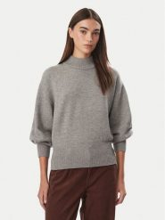 HUGO Sweter Sorellenio 50569389 Szary Relaxed Fit. Szare swetry klasyczne damskie Hugo, xl, z wiskozy, bez kołnierzyka. Za 799.99 zł.