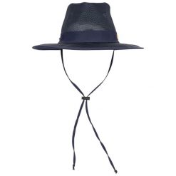 Klasyczny Kapelusz Unisex Panama. Niebieskie kapelusze damskie Trespass, bez wzorów, z materiału. Za 90.99 zł.