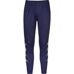 Spodnie do biegania Kappa Dolcedo. Niebieskie spodnie materiałowe męskie Kappa, bez wzorów, z materiału, eleganckie. Za 174.50 zł.