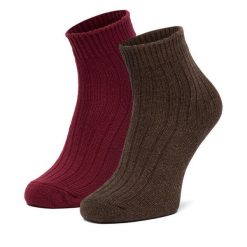 Skarpety długie Nine West. Brązowe skarpetki damskie Nine West, bez wzorów. Za 39.99 zł.