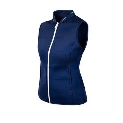 Damska kurtka bez rękawów Equestrian Stockholm Modern Tech. Niebieskie kurtki damskie EQUESTRIAN STOCKHOLM, bez wzorów, bez kaptura. Za 505.40 zł.