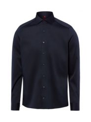 Finshley & Harding koszula biznesowa - non-iron Mężczyźni Slim Fit Bawełna niebieski, 41. Niebieskie koszule męskie Finshley & Harding, m, bez wzorów, z bawełny, bez kołnierzyka, bez ramiączek. Za 199.95 zł.