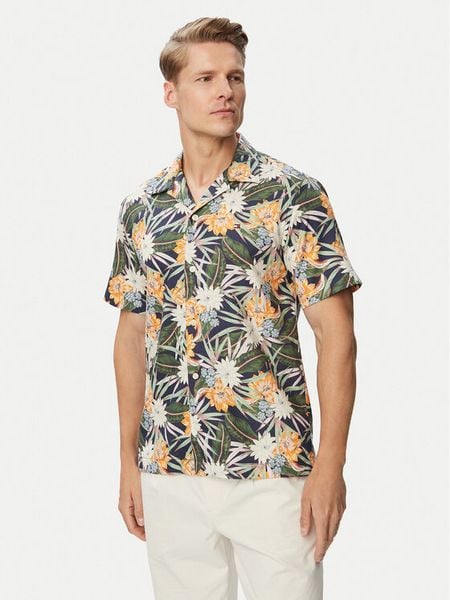 Tommy Hilfiger Koszula MW0MW43336 Kolorowy Regular Fit. Koszule męskie Tommy Hilfiger, l, bez wzorów, z bawełny, bez kołnierzyka, bez ramiączek. Za 449.99 zł.