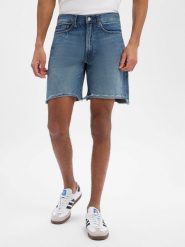 Polo Ralph Lauren szorty dżinsowe Mężczyźni Bawełna niebieski, 31. Niebieskie szorty męskie Polo Ralph Lauren, z bawełny, bez kołnierzyka. Za 549.95 zł.