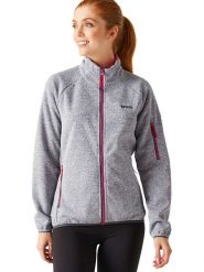 Regatta Kurtka polarowa "Ravenhill" w kolorze szarym rozmiar: 48. Szare kurtki damskie Regatta, bez wzorów, z polaru, bez kaptura. Za 161.45 zł.