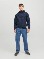 Jack & Jones Kurtka softshellowa w kolorze granatowym rozmiar: XL. Niebieskie kurtki outdoor męskie Jack & Jones, xl, bez wzorów, bez kaptura. Za 171.68 zł.