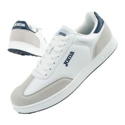 Buty sportowe męskie Joma C.Campus Memory Foam. Białe buty sportowe na co dzień męskie Joma, ze skóry ekologicznej, bez zapięcia. Za 169.99 zł.