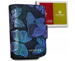 Skórzany portfel damski z systemem RFID — Peterson. Portfele damskie Peterson, bez wzorów, ze skóry. Za 114.00 zł.