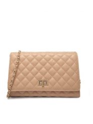 Badura Torebka TYL00500 Beżowy. Brązowe torebki klasyczne damskie Badura, bez wzorów, z materiału, bez dodatków. Za 129.99 zł.