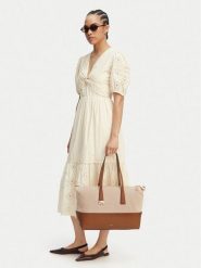 Furla Torebka Olivia LWB01940 BX3542 CN TCO00 Beżowy. Brązowe torebki klasyczne damskie Furla, bez wzorów, z materiału, bez dodatków. Za 1,479.00 zł.