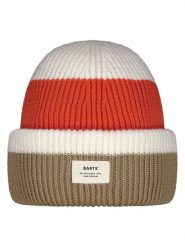 Barts Czapka "Ardem" w kolorze beżowo-białym rozmiar: onesize. Białe czapki męskie Barts, z aplikacjami, ze splotem, sportowe. Za 61.17 zł.