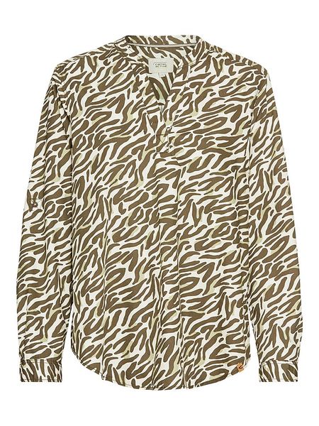 Camel Active Bluzka w kolorze khaki rozmiar: L. Brązowe bluzki damskie Camel Active, l, bez wzorów, z bawełny, bez kołnierzyka, bez ramiączek. Za 148.61 zł.