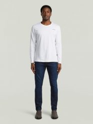 G-Star Dżinsy "3301" - Slim fit - w kolorze granatowym rozmiar: W32/L34. Niebieskie jeansy męskie G-Star. Za 247.69 zł.