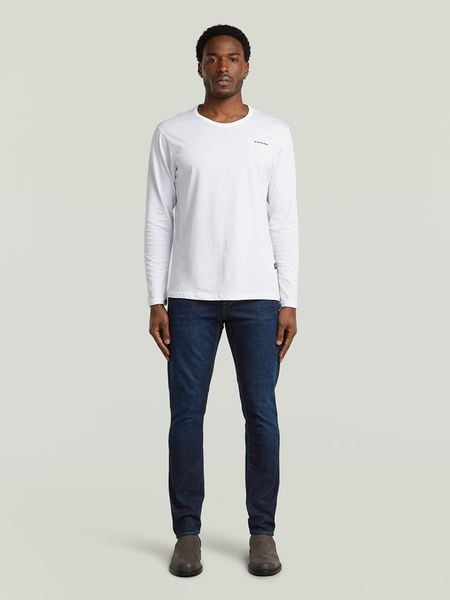 G-Star Dżinsy "3301" - Slim fit - w kolorze granatowym rozmiar: W32/L34. Niebieskie jeansy męskie G-Star. Za 307.34 zł.
