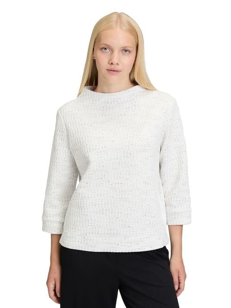 BETTY & CO Sweter w kolorze białym rozmiar: 46. Białe swetry klasyczne damskie Betty & Co., bez kołnierzyka. Za 154.95 zł.