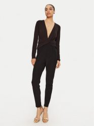 MICHAEL Michael Kors Kombinezon MF482MVAPQ Czarny Slim Fit. Czarne kombinezony damskie MICHAEL Michael Kors, s, bez wzorów, z wiskozy, bez kołnierzyka, bez ramiączek. Za 679.99 zł.